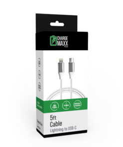 Alternative view of 5FT USB-C to LIGTHNING CABLE