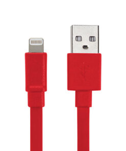 Charge Maxx MFI Lightning USB 3ft Cable Red
