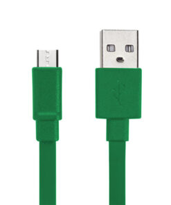 3.5ft micro usb cables green