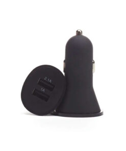 DUAL PORT USB CAR CHARGER 2.4AMP